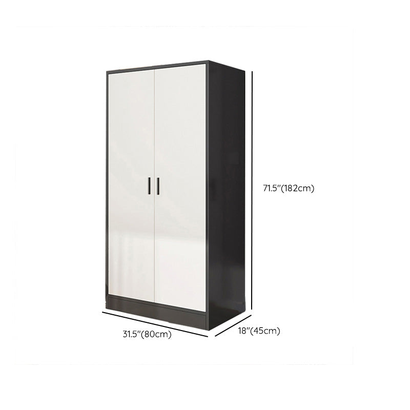 Rectangular Wardrobe Cabinet Modern Simple Wooden Wardrobe Closet
