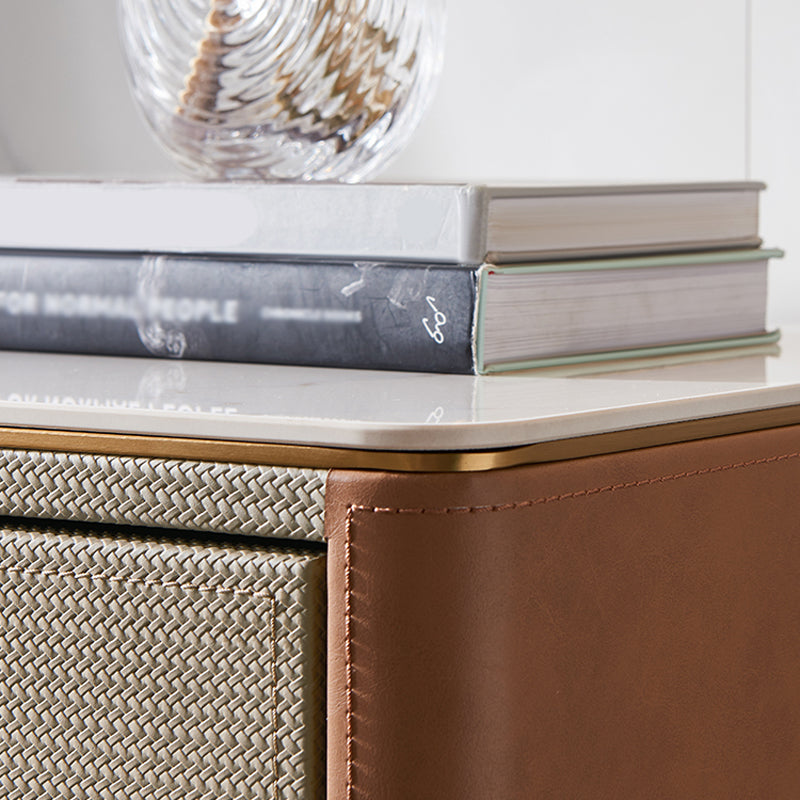 Glam Vertical Dresser 3/4/5 Drawers Storage Dresser for Dining Room