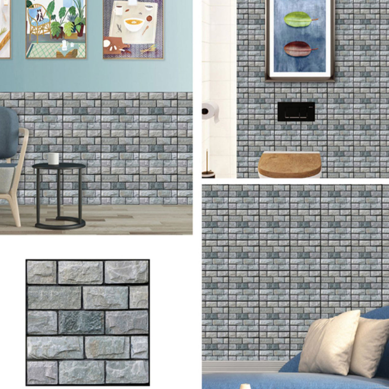 Plastic Wall Ceiling Industrial 3D Embossed Wall Access Panel with Waterproof