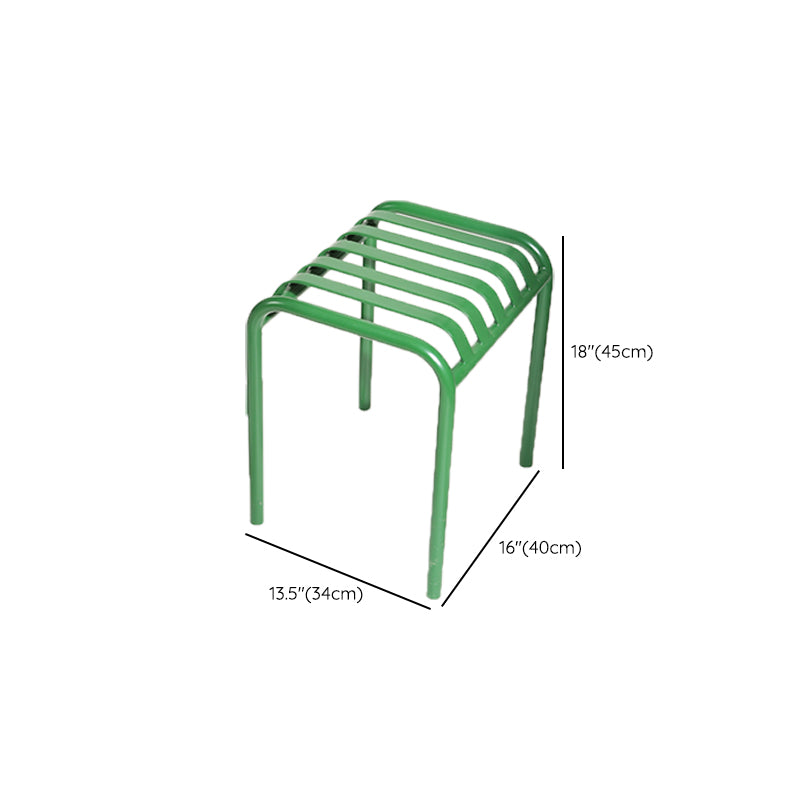 Industrial Outdoors Dining Chairs Metal Stacking Outdoor Bistro Chairs