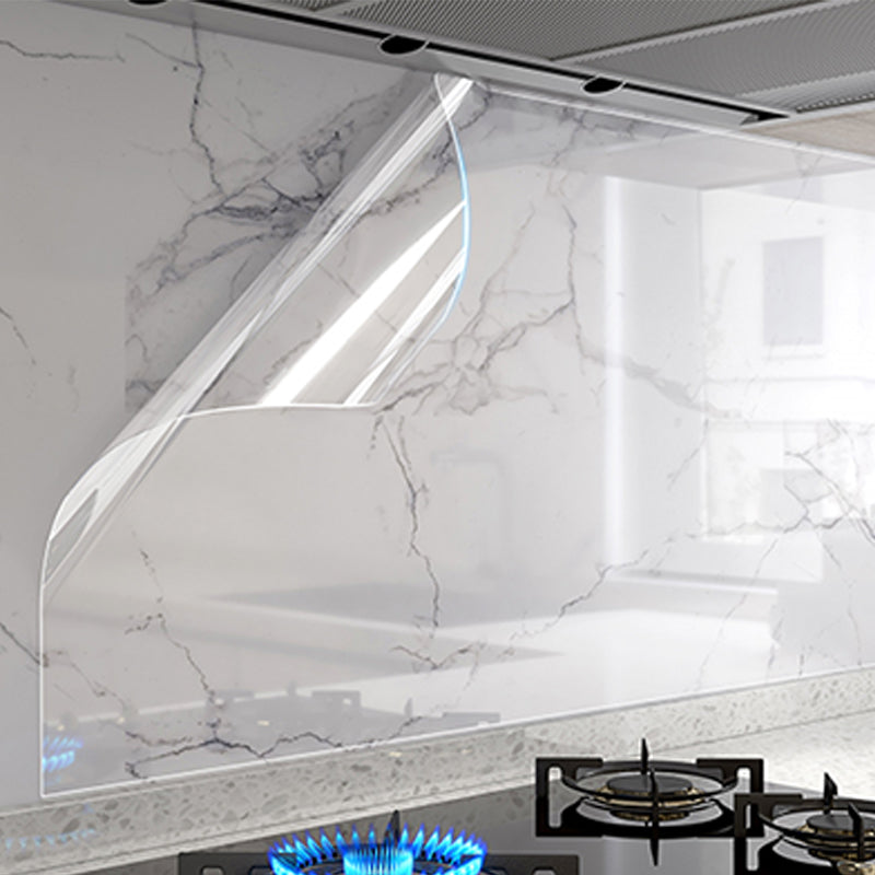 Modern Peel and Stick Backsplash Tile PVC Rectangular Wallpaper