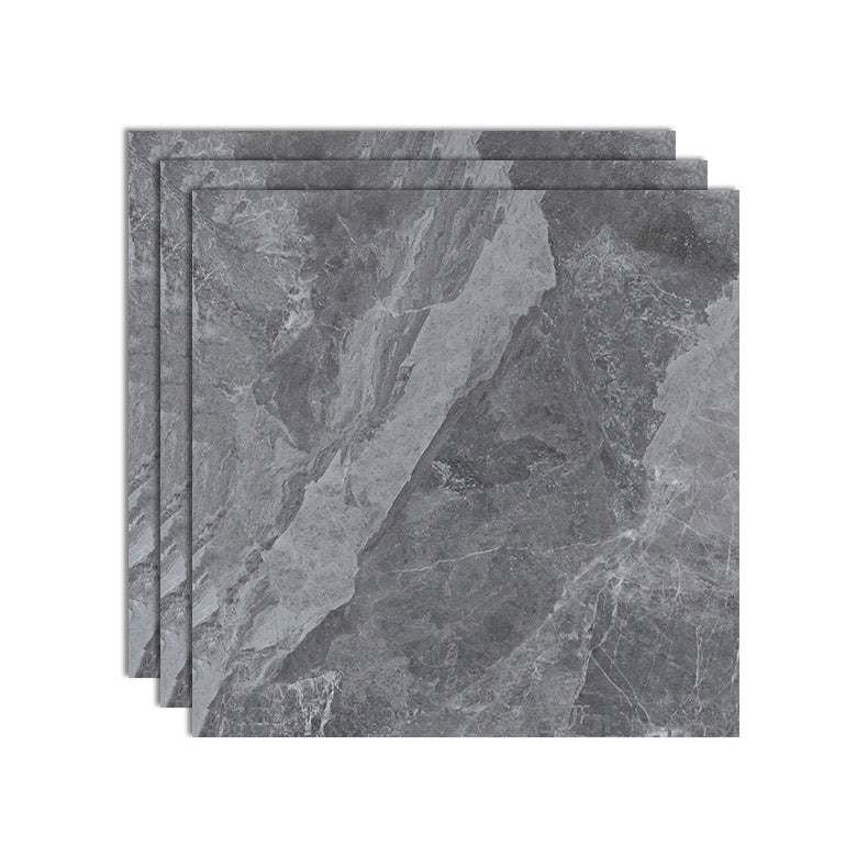 Contemporary Polished Porcelain Tile Marble Pattern Square Wall & Floor Tile