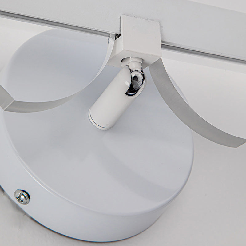 1 Light Linear Wall Mounted Lamp Contemporary Metal Wall Lighting Ideas