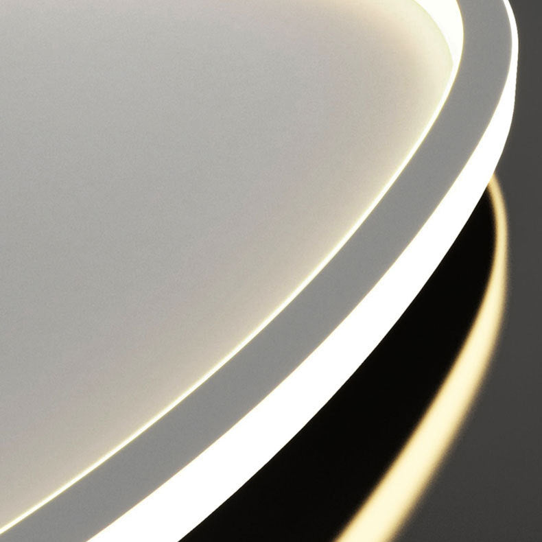 Modern Flush Mount Ceiling Fixture Metal Flush Ceiling Light for Living Room