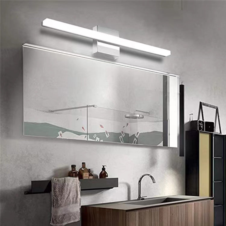 Linear Shape Metal Vanity Lamp Modern Style 1 Light Vanity Light Fixture