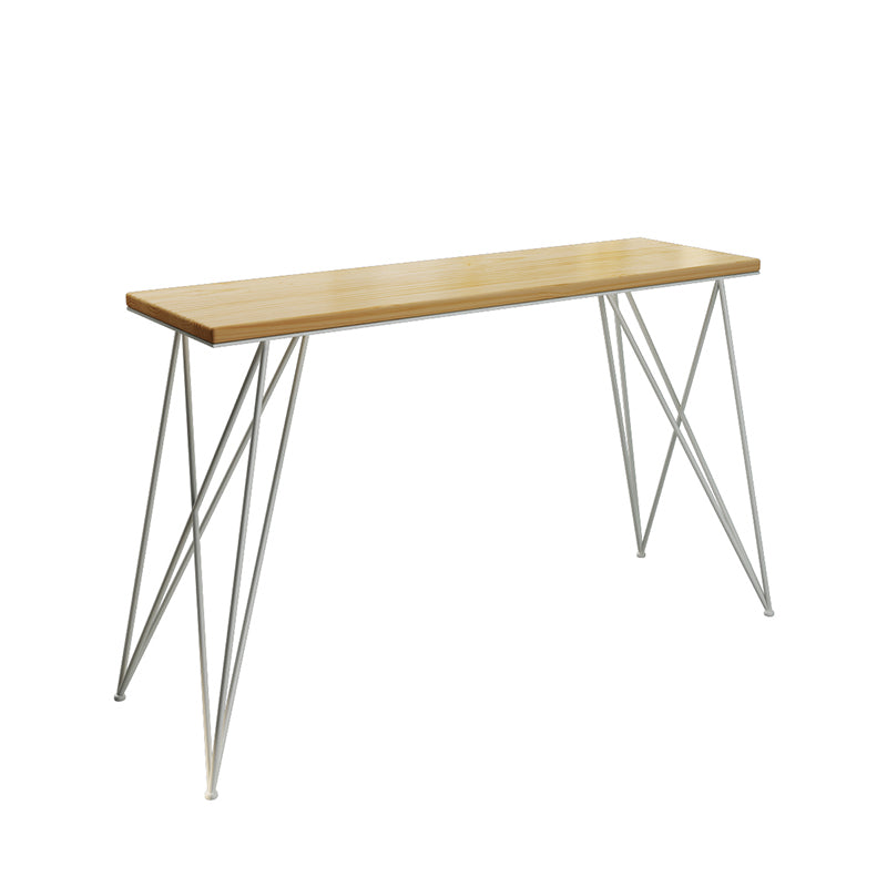 Modern Rectangle Bar Table Set 1/2/9 Pcs Brown Wooden Bar Table Set