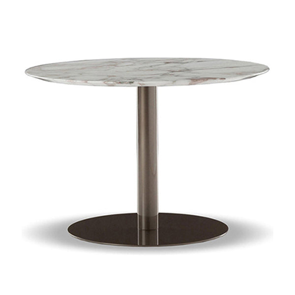 Modern Geometric Courtyard Table Stainless Steel Outdoor Table