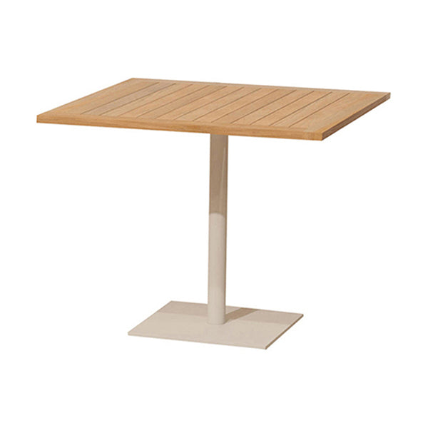 Modern Geometric Courtyard Table Stainless Steel Outdoor Table