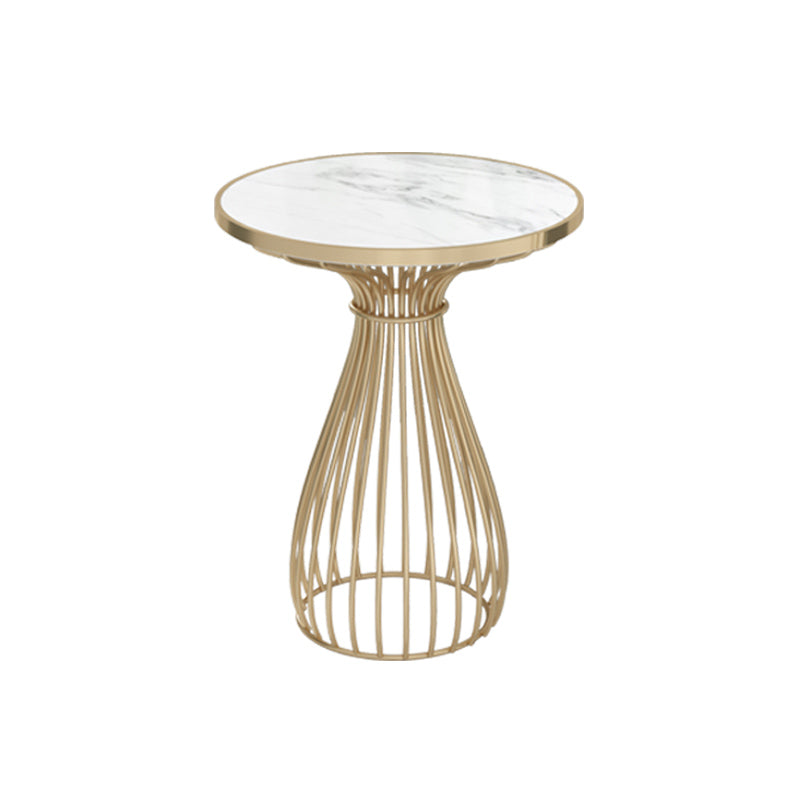 Traditional Luxury Dining Table Stone Fixed Dinette Table for Indoor
