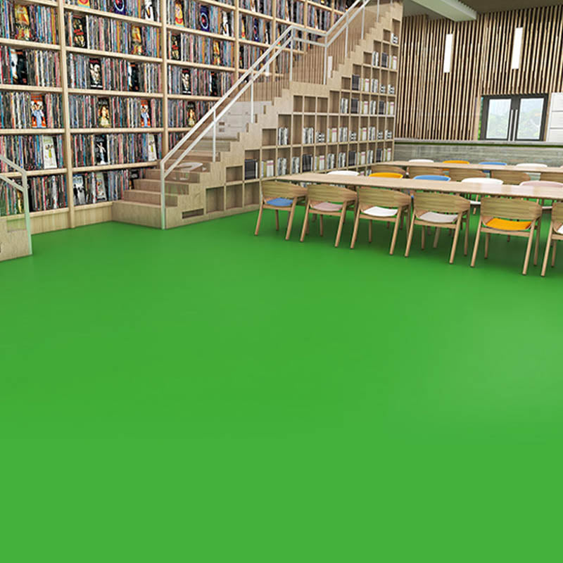 Modern Style PVC Flooring Pure Color Waterproof Fire Resistant PVC Flooring