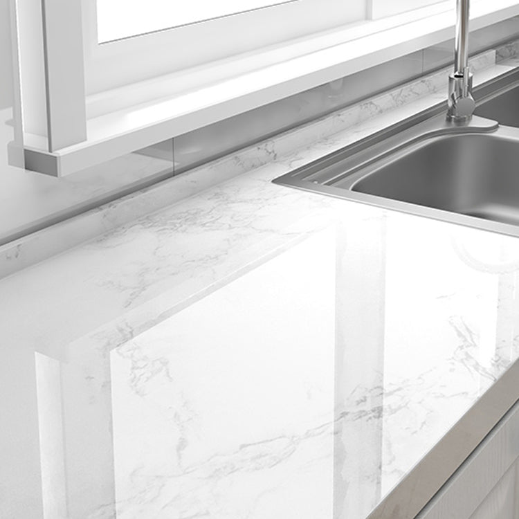 Modern Peel & Stick Field Tile Plastic Wallpaper for Kitchen Backsplash