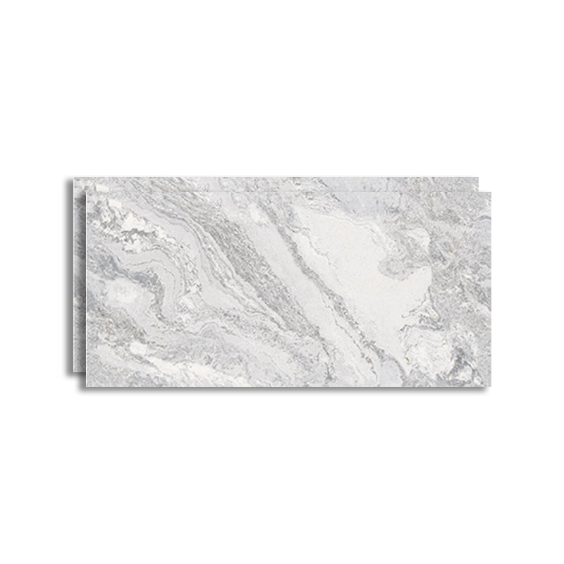 Rectangle Wall & Floor Tile Marble Print Polished Porcelain Floor and Wall Tile