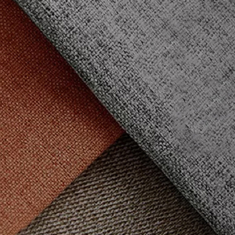 Contemporary Style 29.52" Wide Solid Color Sofa Square Arm Sofa
