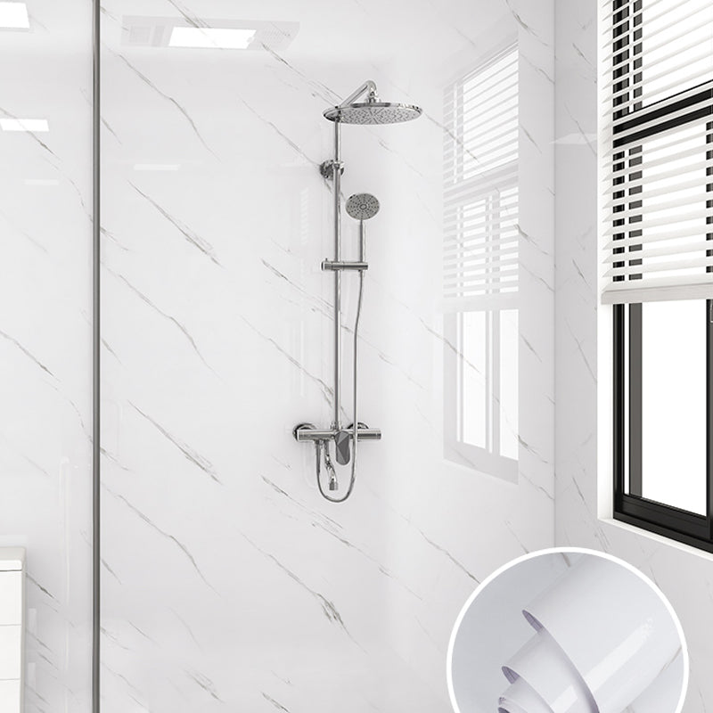 Modern Peel/Stick Backsplash Tile PVC Wallpaper for Bathroom Backsplash