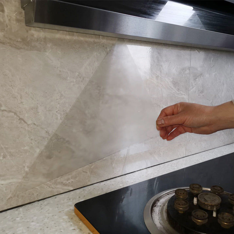 Modern Peel and Stick Backsplash Tile PVC Wallpaper for Floor and Wall