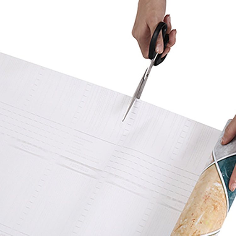 Modern Peel and Stick Backsplash Tile PVC Wallpaper for Floor and Wall