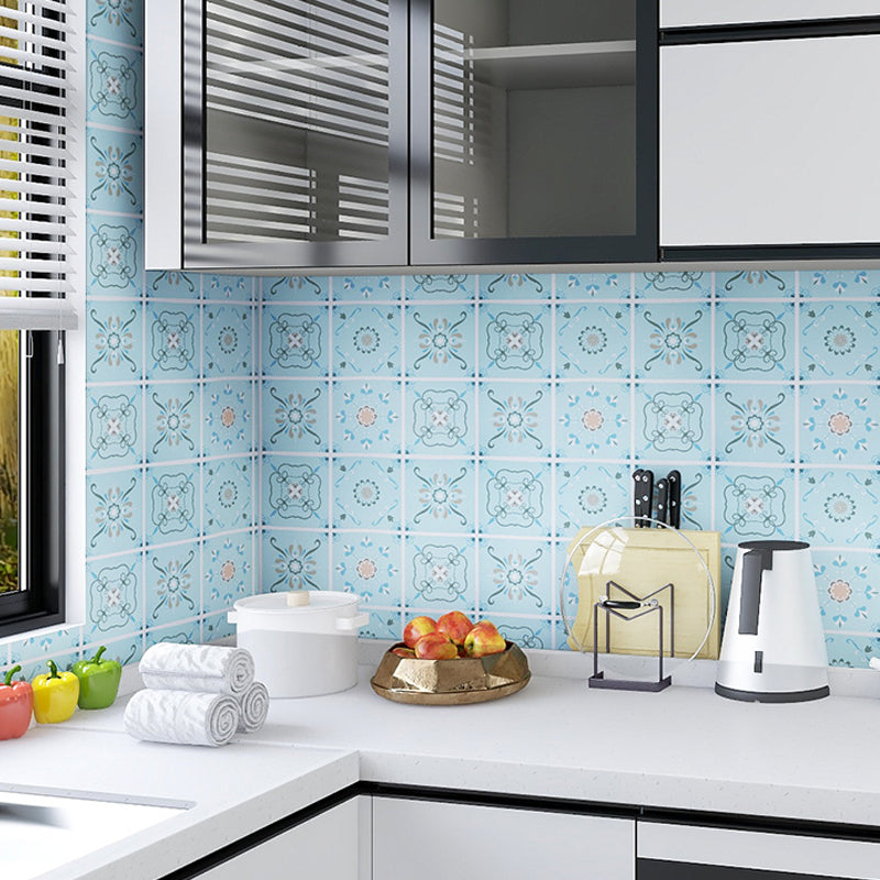 Modern Peel and Stick Backsplash PVC Mosaic Tile Wallpaper for Backsplash Wall