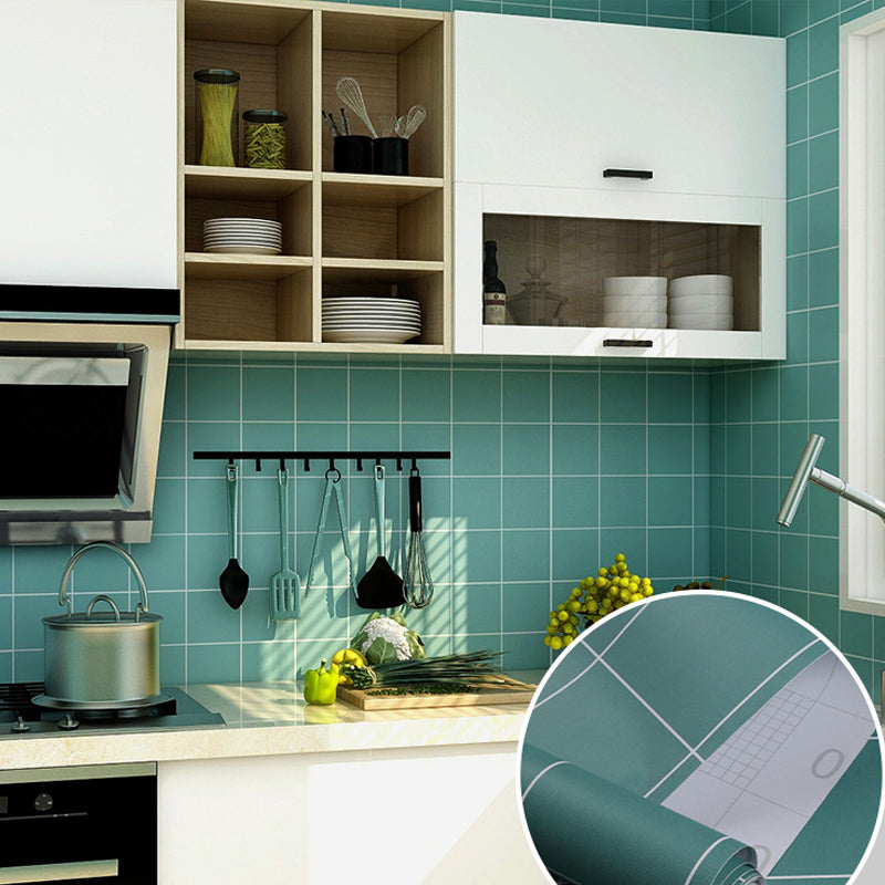 Modern Peel and Stick Backsplash PVC Mosaic Tile Wallpaper for Backsplash Wall