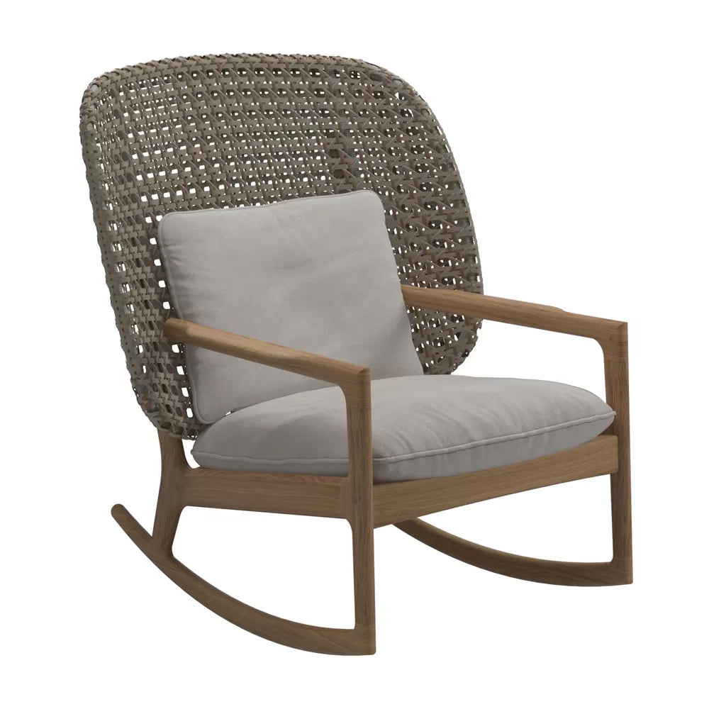 Solid Wood Outdoor Patio Contemporary Sofa Patio Sofa with Cushions