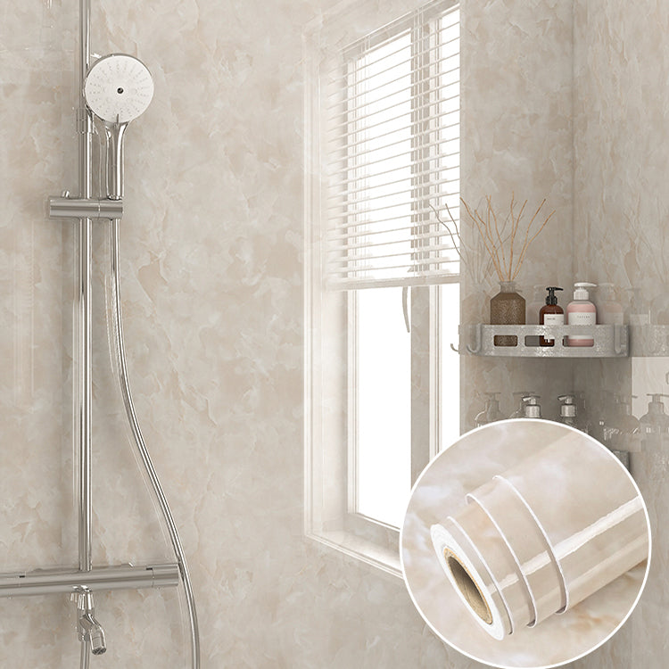 Modern Backsplash Wall Tile PVC Rectangular Self Adhesive Wallpaper for Bathroom