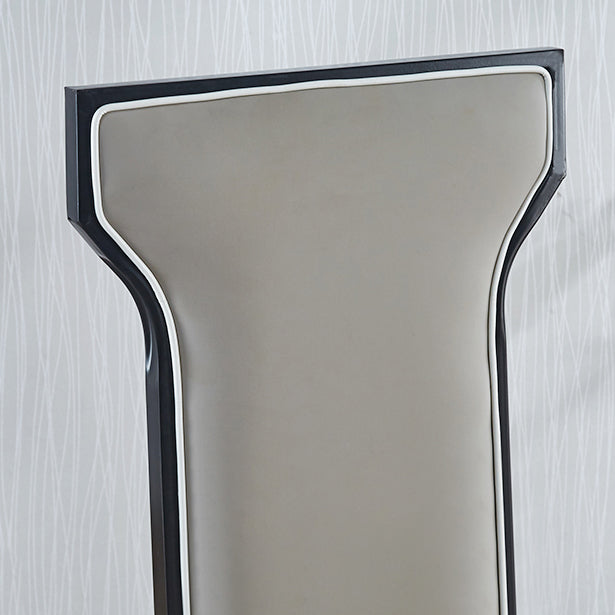 Contemporary Style Side Chair Metal Dining Room Chair for Kitchen