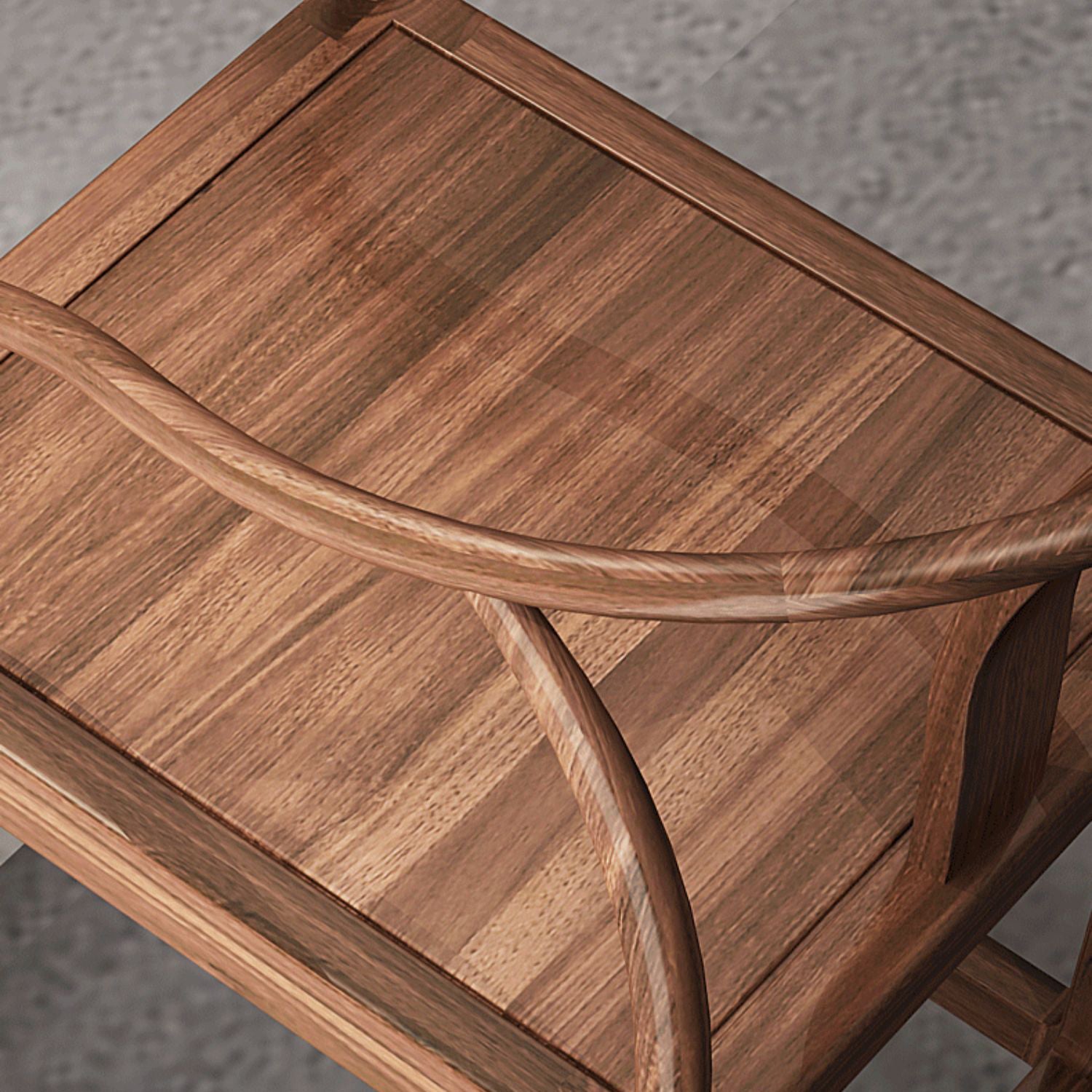 Traditional Style Dining Arm Chair Solid Wood Arm Chair for Home