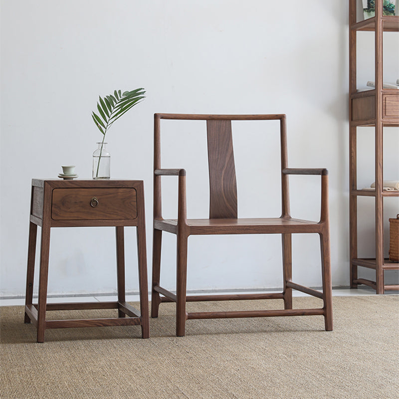 Traditional Dining Chairs Solid Wood Dining Chair with Cushion