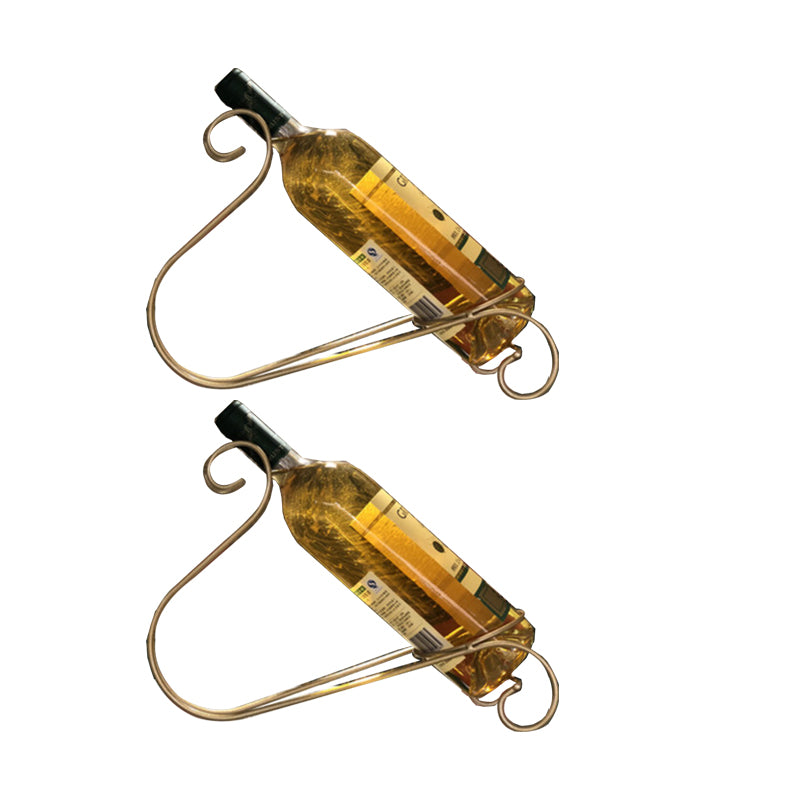 Modern Tabletop Wine Bottle Rack Metal Wine Bottle Rack for Home