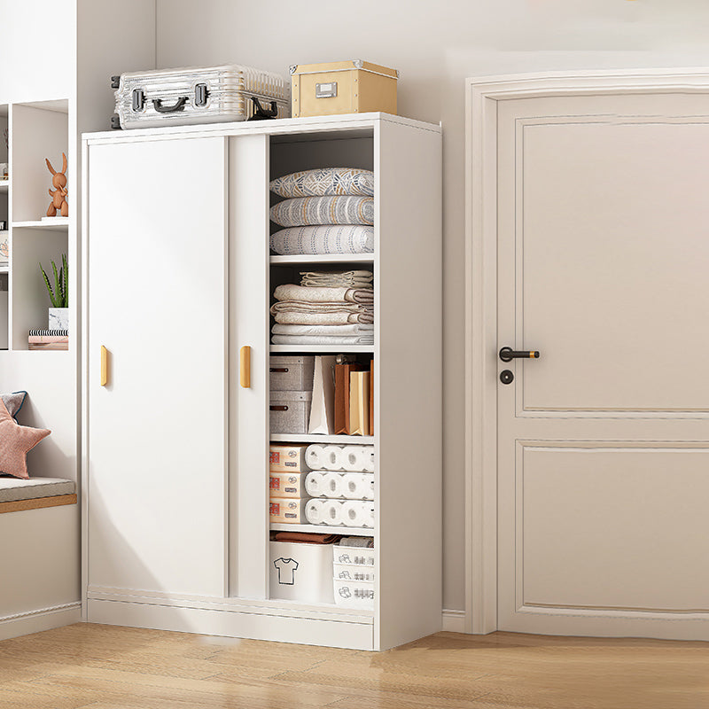 Manufactured Wood Wardrobe Armoire Contemporary Hanging Clothes Rack