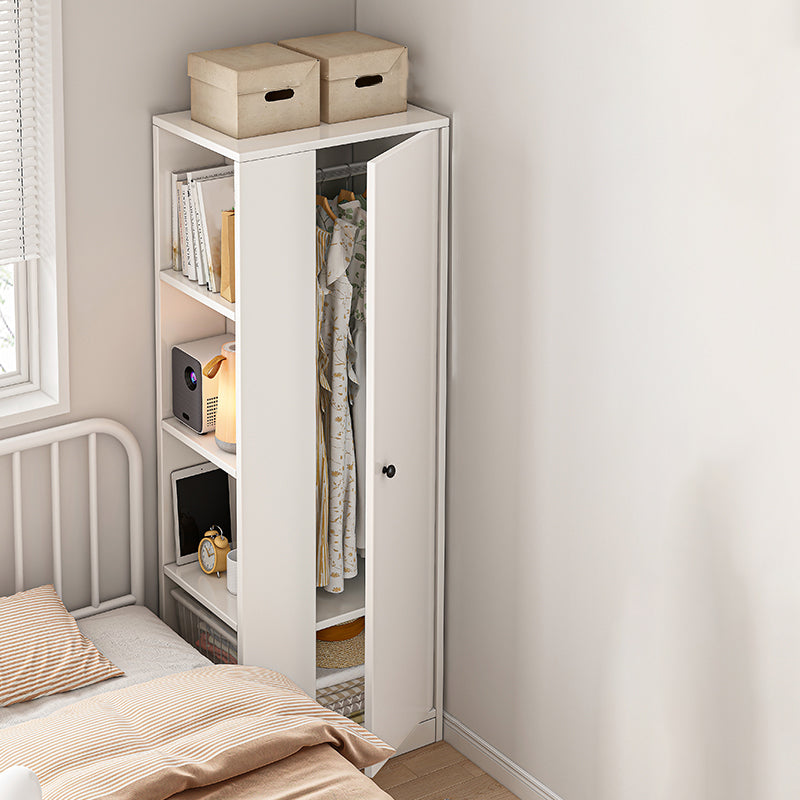 Wood Hanging Clothes Rack 1-door and 2-door Hanging Clothes Rack