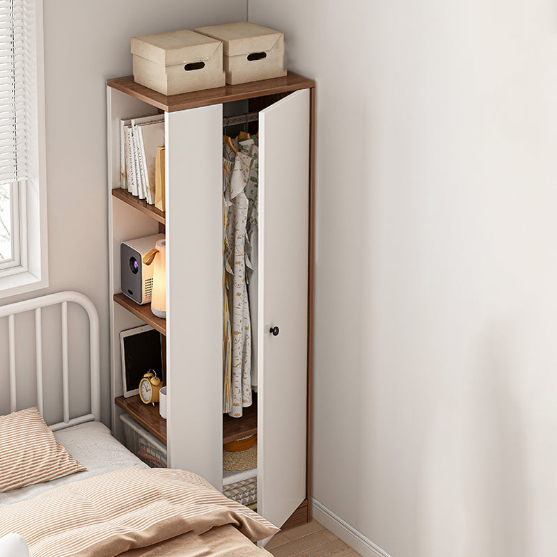 Wood Hanging Clothes Rack 1-door and 2-door Hanging Clothes Rack