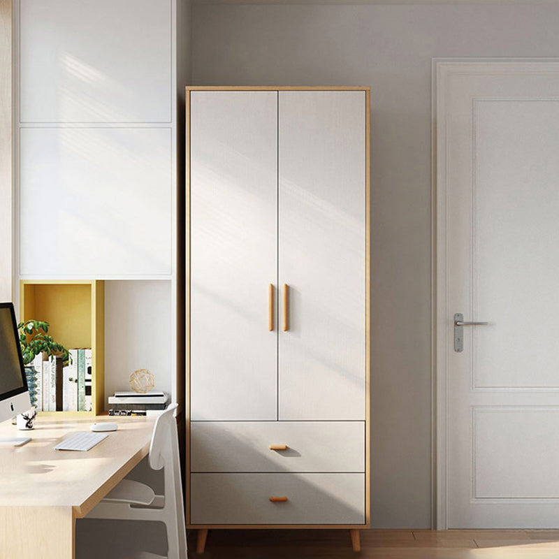 Wooden Hanging Clothes Rack White Hanging Clothes Rack with Door