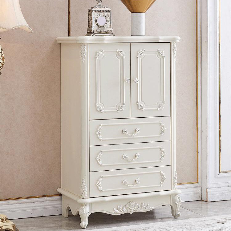 Modern Storage Chest Dresser Wooden Storage Chest with Doors