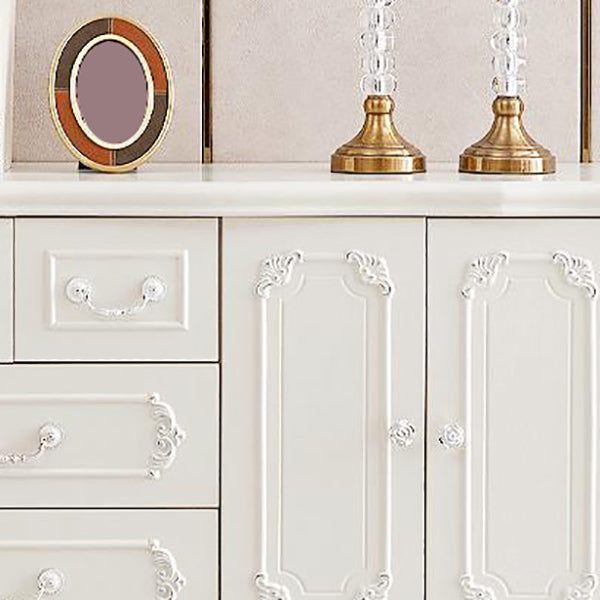 Modern Storage Chest Dresser Wooden Storage Chest with Doors