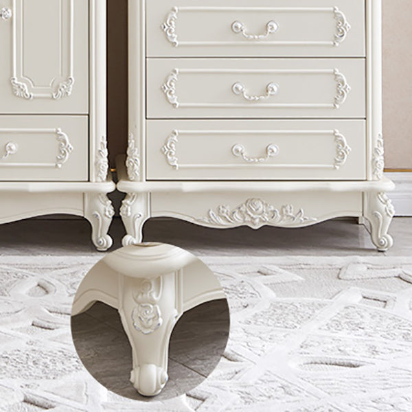 Modern Storage Chest Dresser Wooden Storage Chest with Doors