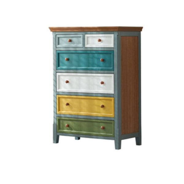 Wooden Storage Chest Dresser Modern Storage Chest with Drawers