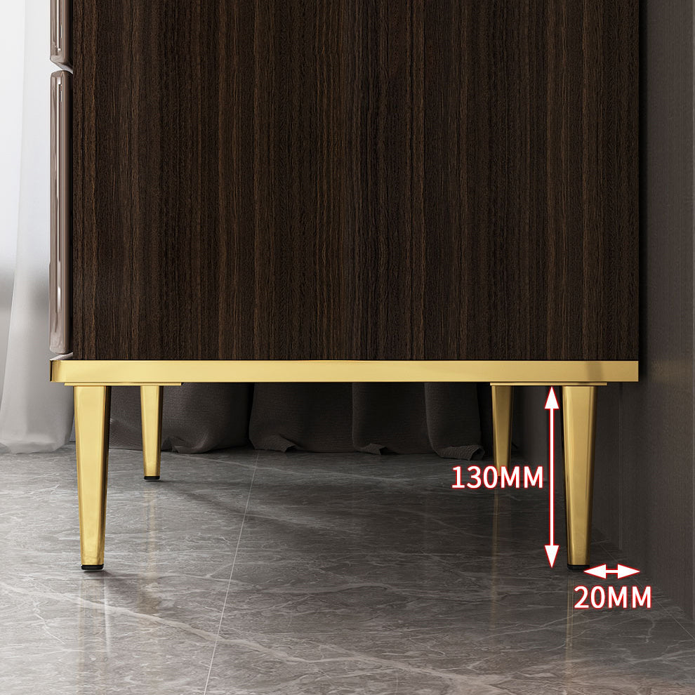 Modern Storage Chest Dresser Stone Storage Chest with 5 Drawers