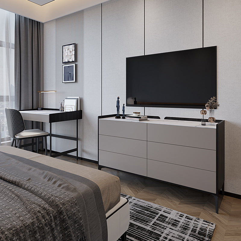 Stone Storage Chest Modern Storage Chest Dresser for Bedroom