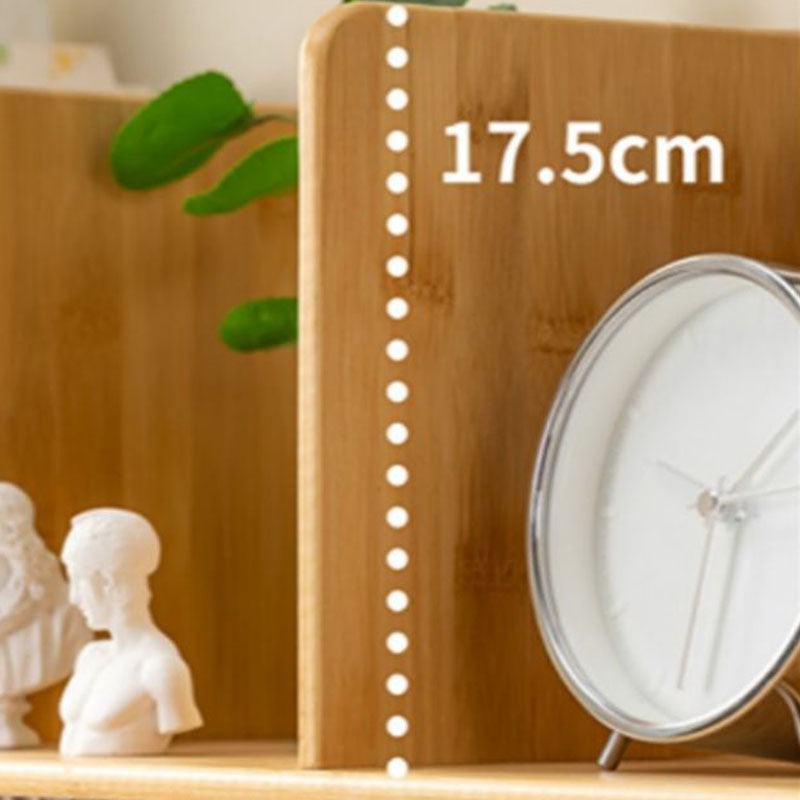 Closed Back Vertical Bookshelf Contemporary Wood Bookcase with Cabinets