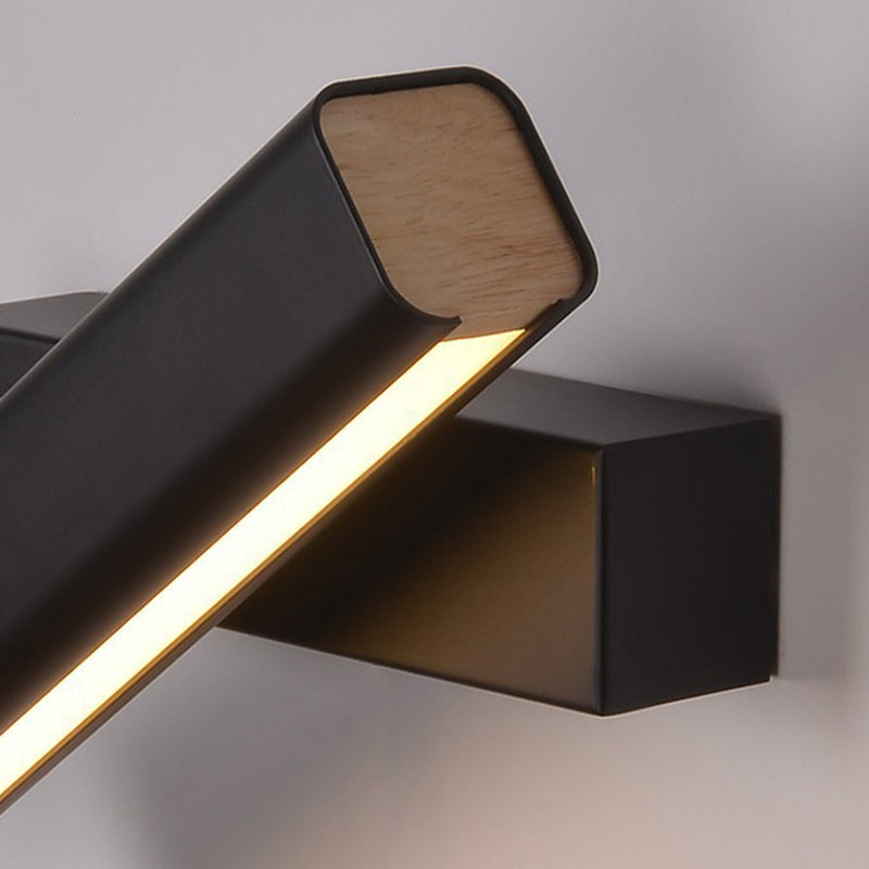 Modernism Single White/Black Wall Mounted Sconce LED Wall Light for Bedroom