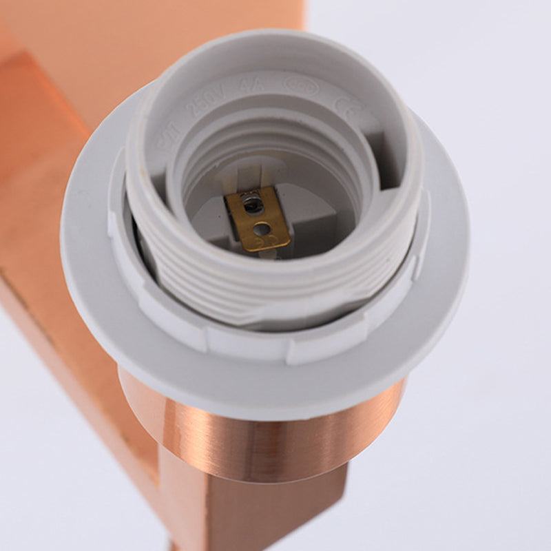 Cylinder Wall Lighting Modern Creative Fabric Wall Sconces in Gold