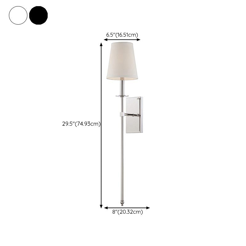 Nordic Style Metal Vanity Light Cylinder Shape Vanity Lamp for Shower Room