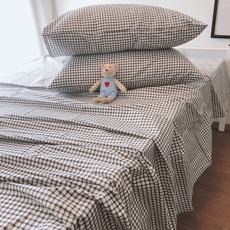 Sheet Sets Cotton Floral Printed Wrinkle Resistant Ultra Soft Breathable Bed Sheet Set