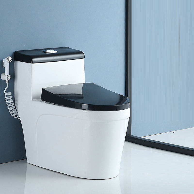 Traditional Ceramic Flush Toilet Spray Gun Included Urine Toilet for Bathroom