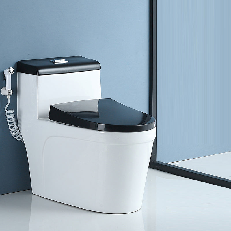 Traditional Ceramic Flush Toilet Spray Gun Included Urine Toilet for Bathroom