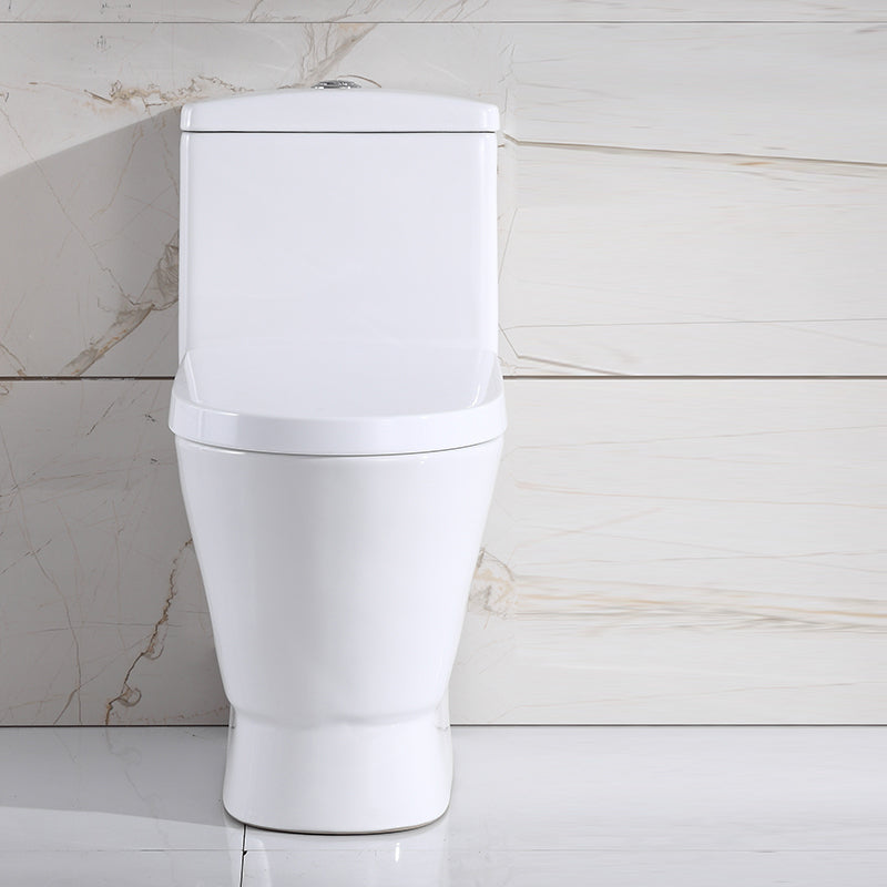 Traditional Ceramic Flush Toilet Spray Gun Included Urine Toilet for Bathroom