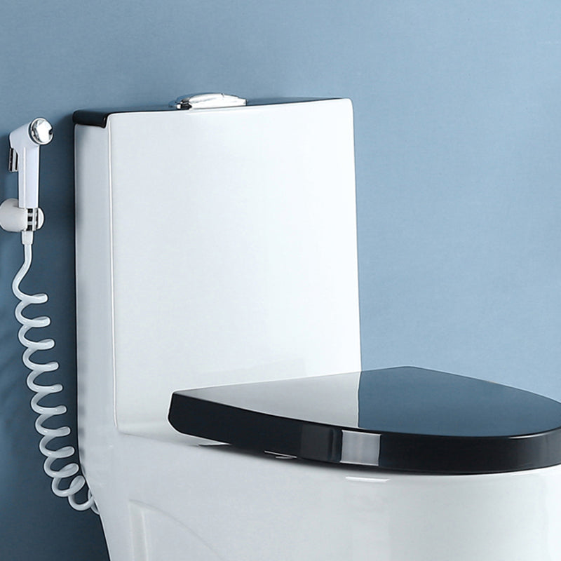 Traditional Ceramic Flush Toilet Spray Gun Included Urine Toilet for Bathroom