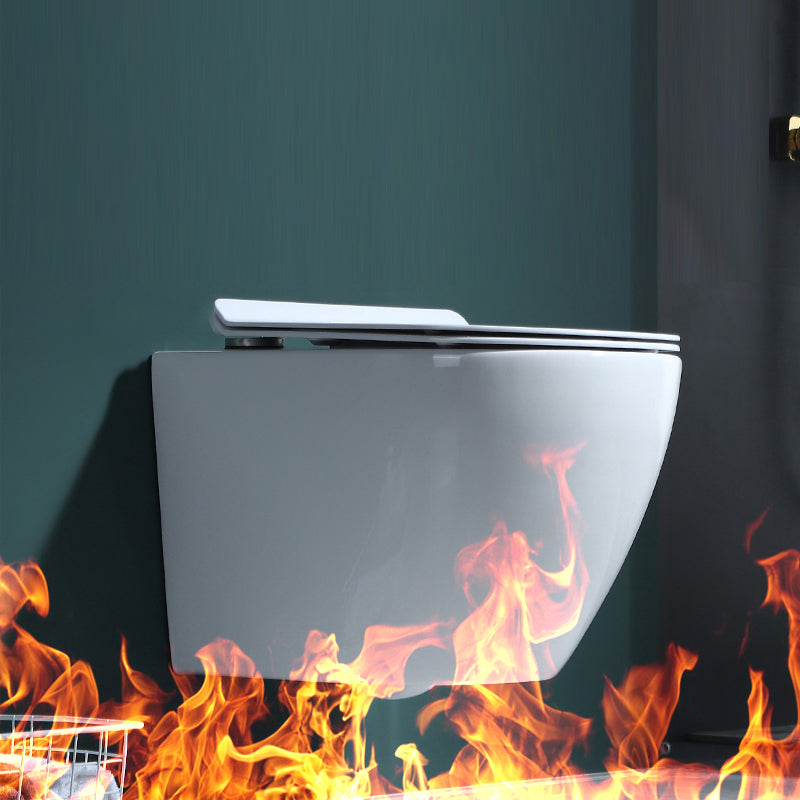 Wall Mount Modern Urine Toilet All In One Single Flush Porcelain Toilet