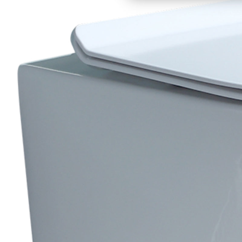 Wall Mount Modern Urine Toilet All In One Single Flush Porcelain Toilet