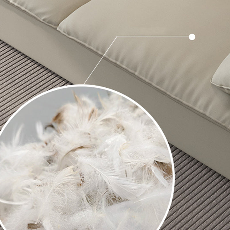 Scandinavian White Futon Sleeper Sofa Pillow Back Futon and Mattress with Storage